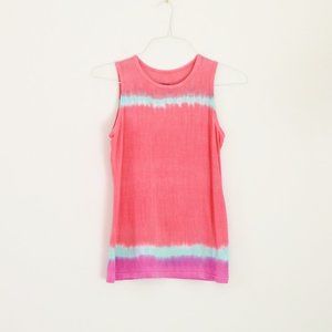 ASPIRE Vintage Pink Retro Tie-Dye Tank Top | Size M